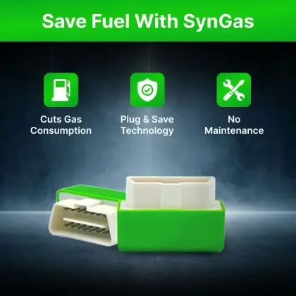 Syngas OBD2 fuel-efficiency device and feature overview